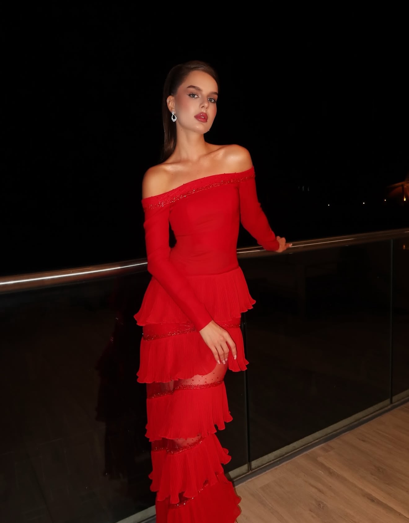 Amélie Noir Gown